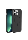 Apple iPhone 13 Pro Kılıf M-safe Şarj Özellikli Zore Meta Kapak