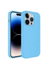 Apple iPhone 13 Pro Kılıf M-safe Wireless Şarj Özellikli Pastel Renk Silikon Zore Plas Kapak