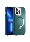 Apple iPhone 13 Pro Kılıf M-safe Wireless Şarj Özellikli Zore Stil Kapak