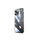 Apple iPhone 13 Pro Kılıf Sert PC Renkli Çerçeveli Zore Riksos Kapak