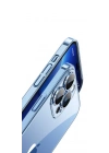 Apple iPhone 13 Pro Kılıf Sert PC Renkli Çerçeveli Zore Riksos Kapak
