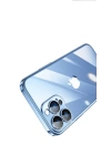 Apple iPhone 13 Pro Kılıf Sert PC Renkli Çerçeveli Zore Riksos Kapak