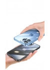 Apple iPhone 13 Pro Kılıf Sert PC Renkli Çerçeveli Zore Riksos Kapak