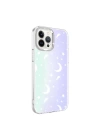 Apple iPhone 13 Pro Kılıf Zore M-Blue Desenli Kapak