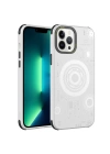 Apple iPhone 13 Pro Kılıf Zore Wireless Şarj Özellikli Desenli Hot Kapak