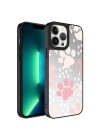 Apple iPhone 13 Pro Max Kılıf Aynalı Desenli Kamera Korumalı Parlak Zore Mirror Kapak
