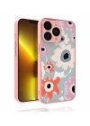 Apple iPhone 13 Pro Max Kılıf Desenli Kamera Korumalı Parlak Zore Nora Kapak