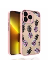 Apple iPhone 13 Pro Max Kılıf Desenli Kamera Korumalı Parlak Zore Nora Kapak