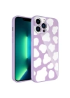 Apple iPhone 13 Pro Max Kılıf Kamera Korumalı Desenli Sert Silikon Zore Epoksi Kapak