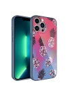 Apple iPhone 13 Pro Max Kılıf Kamera Korumalı Desenli Sert Silikon Zore Epoksi Kapak