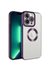 Apple iPhone 13 Pro Max Kılıf Kamera Korumalı Logo Gösteren Zore Omega Kapak