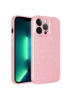 Apple iPhone 13 Pro Max Kılıf Kamera Korumalı Simli Lüks Zore Koton Kapak