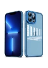 Apple iPhone 13 Pro Max Kılıf Kamera Korumalı Transparan Zore Post Kapak