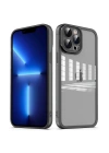 Apple iPhone 13 Pro Max Kılıf Kamera Korumalı Transparan Zore Post Kapak