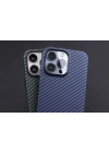 Apple iPhone 13 Pro Max Kılıf Karbon Fiber Tasarımlı Zore Karbono Kapak