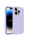 Apple iPhone 13 Pro Max Kılıf M-safe Wireless Şarj Özellikli Pastel Renk Silikon Zore Plas Kapak