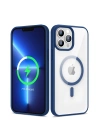 Apple iPhone 13 Pro Max Kılıf M-safe Wireless Şarj Özellikli Silikon Zore Ege Kapak