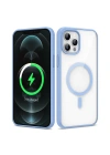 Apple iPhone 13 Pro Max Kılıf M-safe Wireless Şarj Özellikli Silikon Zore Ege Kapak