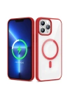 Apple iPhone 13 Pro Max Kılıf M-safe Wireless Şarj Özellikli Silikon Zore Ege Kapak
