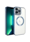 Apple iPhone 13 Pro Max Kılıf M-safe Wireless Şarj Özellikli Zore Setro Silikon