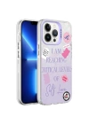 Apple iPhone 13 Pro Max Kılıf Mermer Desenli Zore Marbello Kapak