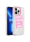 Apple iPhone 13 Pro Max Kılıf Mermer Desenli Zore Marbello Kapak