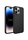Apple iPhone 13 Pro Max Kılıf Metal Çerçeve ve Buton Tasarımlı Silikon Zore Luna Kapak