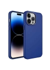 Apple iPhone 13 Pro Max Kılıf Metal Çerçeve ve Buton Tasarımlı Silikon Zore Luna Kapak