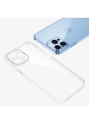 Apple iPhone 13 Pro Max Kılıf Şeffaf Sert PC Zore Vayt Kapak