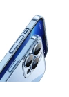 Apple iPhone 13 Pro Max Kılıf Sert PC Renkli Çerçeveli Zore Riksos Kapak