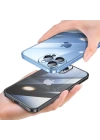 Apple iPhone 13 Pro Max Kılıf Sert PC Renkli Çerçeveli Zore Riksos Kapak