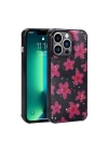 Apple iPhone 13 Pro Max Kılıf Simli Desenli Kamera Korumalı Parlak Zore Popy Kapak