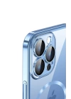 Apple iPhone 13 Pro Max Kılıf Wireless Şarj Özellikli Sert PC Zore Riksos M-safe Kapak