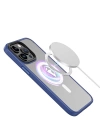Apple iPhone 13 Pro Max Kılıf Wireless Şarj Özellikli Zore Hibrit M-safe Kapak