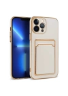 Apple iPhone 13 Pro Max Kılıf Zore Bark Kartlıklı Kapak