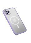 Apple iPhone 13 Pro Max Kılıf Zore Mokka Wireless Kapak
