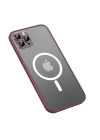 Apple iPhone 13 Pro Max Kılıf Zore Mokka Wireless Kapak