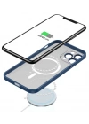 Apple iPhone 13 Pro Max Kılıf Zore Mokka Wireless Kapak