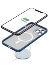 Apple iPhone 13 Pro Max Kılıf Zore Mokka Wireless Kapak