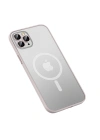 Apple iPhone 13 Pro Max Kılıf Zore Mokka Wireless Kapak