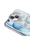 Apple iPhone 14 Kılıf Airbagli Parlak Taş Detay Tasarımlı Zore Esila Kapak