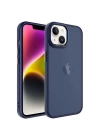 Apple iPhone 14 Kılıf Buzlu Sert PC Zore May Kapak