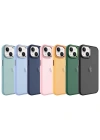 Apple iPhone 14 Kılıf Buzlu Sert PC Zore May Kapak