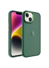 Apple iPhone 14 Kılıf Buzlu Sert PC Zore May Kapak