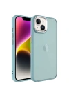 Apple iPhone 14 Kılıf Buzlu Sert PC Zore May Kapak