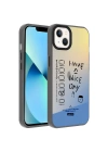Apple iPhone 14 Kılıf Desenli Zore Dragon Sert Kapak
