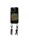Apple iPhone 14 Kılıf Kajsa Missy And Match Şeffaf Desenli İp Askılı Kapak