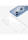 Apple iPhone 14 Kılıf Kamera Korumalı M-safe Sert PC Zore Porto Kapak