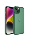 Apple iPhone 14 Kılıf Kamera Korumalı Transparan Zore Post Kapak