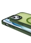 Apple iPhone 14 Kılıf M-safe Şarj Özellikli Mat Arka Yüzey Zore Sio Kapak